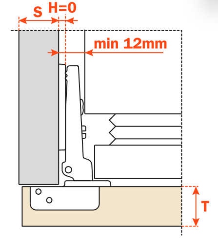 Load image into Gallery viewer, Salice Fridge Door Hinge 94° - C2ABF99
