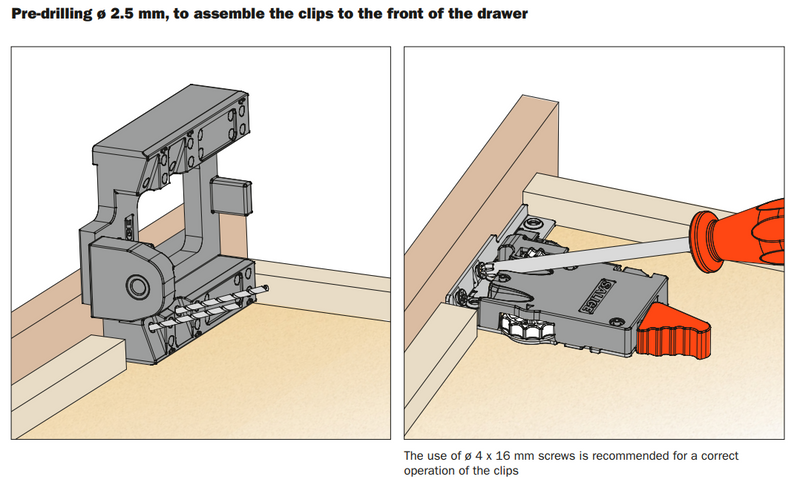 Load image into Gallery viewer, Salice ASGD704U3XA Drilling Template – For AFCGXX3B Front Locking Clips
