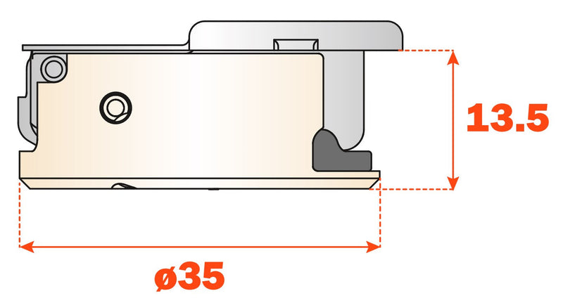 Load image into Gallery viewer, Salice Silentia+ Series 700 Soft Close Quarter Overlay 110° Hinge 48mm Centres - C7A6DE9
