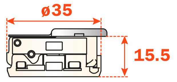 Load image into Gallery viewer, Salice Silentia+ Series 200 Integrated Soft Close Half Overlay 9mm Crank 94° Hinge - C2ABGE9
