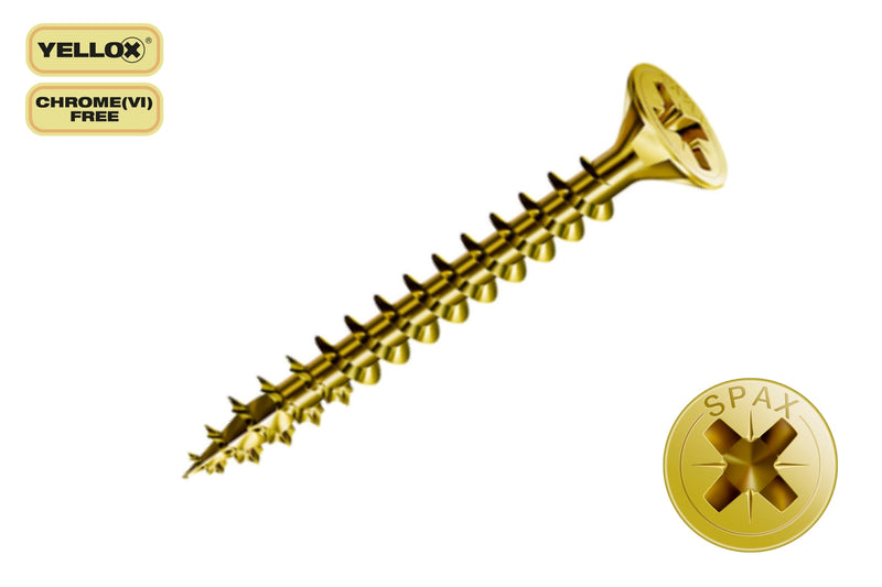 Load image into Gallery viewer, SPAX Yellox Pozi Screw 3.0 x 12mm - Box of 200
