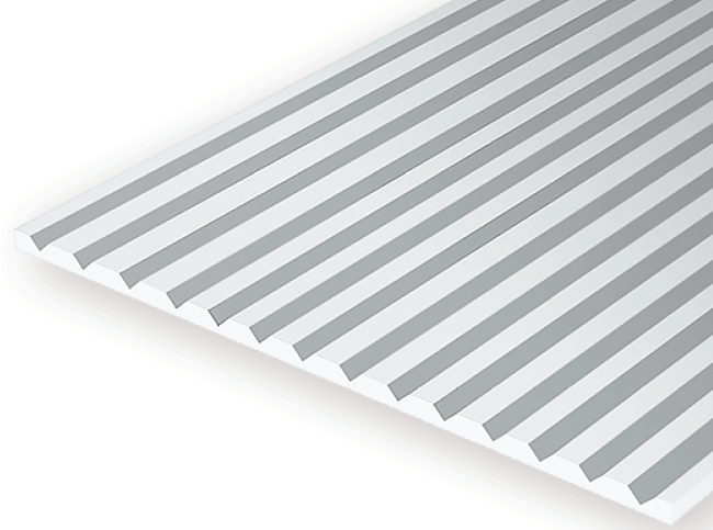 Load image into Gallery viewer, EVERGREEN V-Groove Siding Styrene Sheets - 0.50mm Thick
