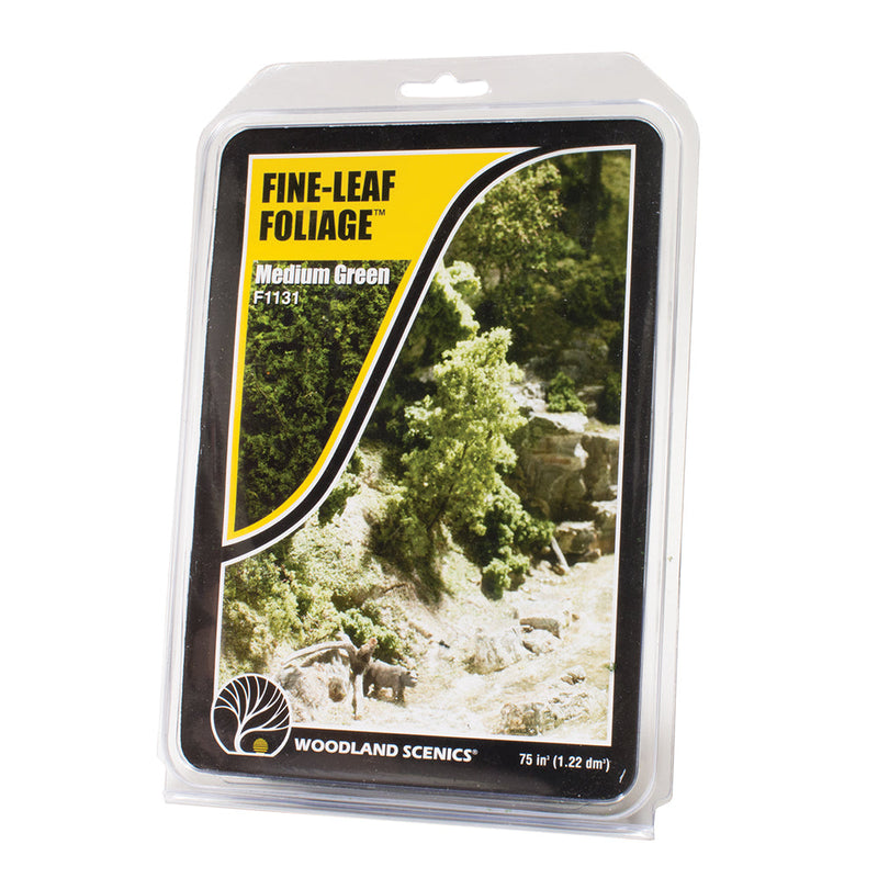 Load image into Gallery viewer, Woodland Scenics WF1131 Fine Leaf Foliage - MEDIUM GREEN
