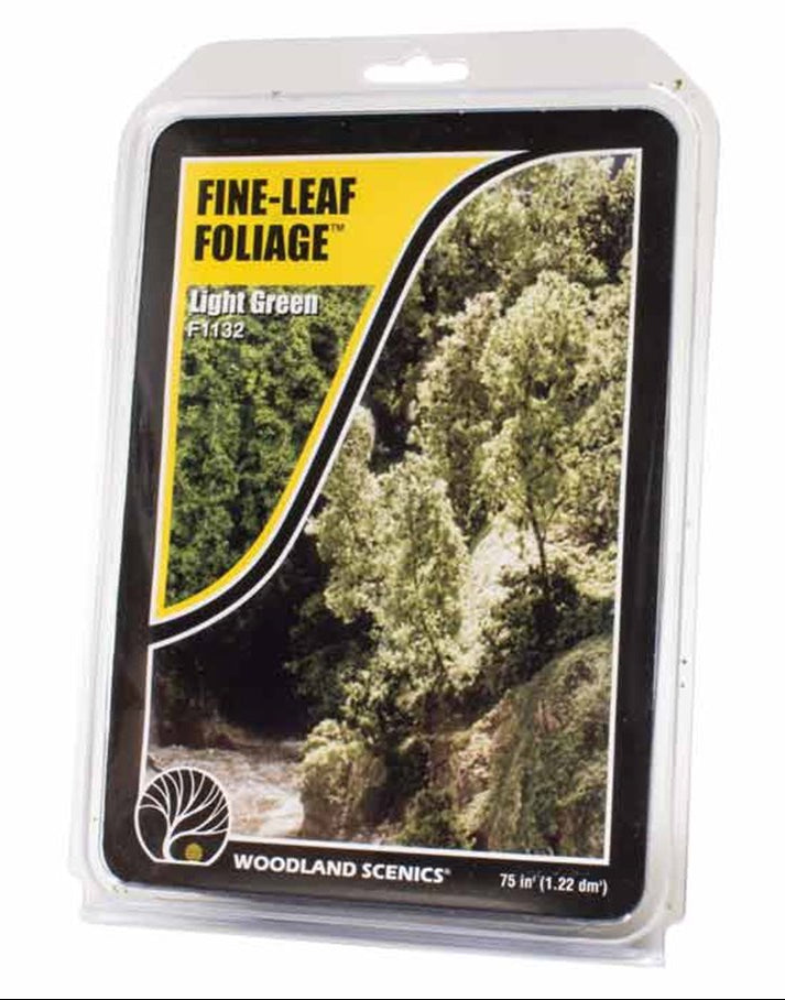 Load image into Gallery viewer, Woodland Scenics WF1132 Fine Leaf Foliage - LIGHT GREEN

