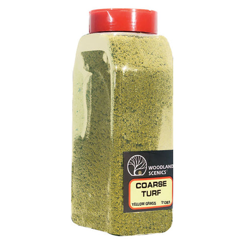 Load image into Gallery viewer, Woodland Scenics WT1361 Coarse Turf Scatter (Tub) - YELLOW GRASS
