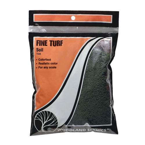 Load image into Gallery viewer, Woodland Scenics WT41 Fine Turf Scatter (Bag) - SOIL
