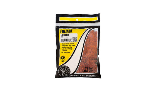 Woodland Scenics WF56 Foliage (Bag) - LATE FALL AUTUMN MIX