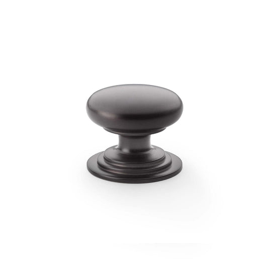 Alexander and Wilks Waltz Round Cupboard Knob on Stepped Rose