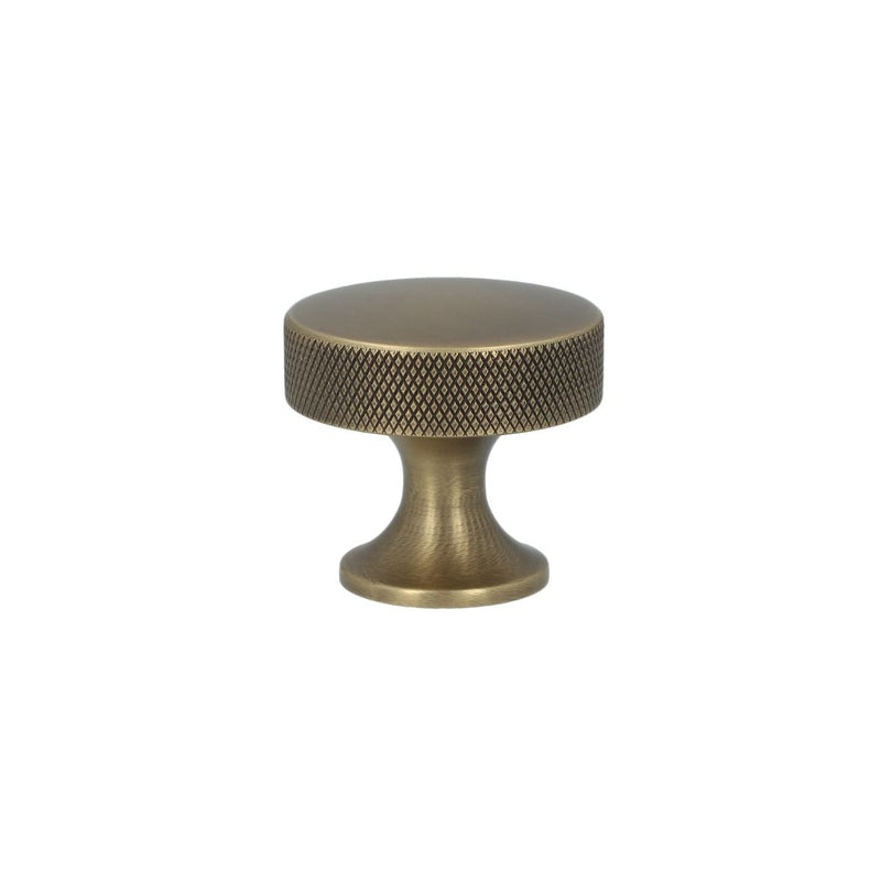 Load image into Gallery viewer, Alexander and Wilks Berlin Knurled Round Cupboard Knob
