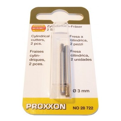 Proxxon HSS Milling Cutters (Packs of 2)     (28722, 28723, 28724, 28725, 28726, 28727)