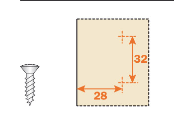 Load image into Gallery viewer, Salice Diecast Eccent Mount Plate 9mm - B2S3B99B6/15
