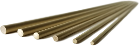 Load image into Gallery viewer, Albion Alloys BW Metric Brass Round Rod - 305mm Lengths
