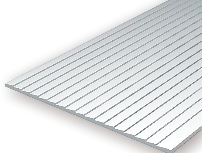 Load image into Gallery viewer, EVERGREEN Clapboard Siding Styrene Sheets

