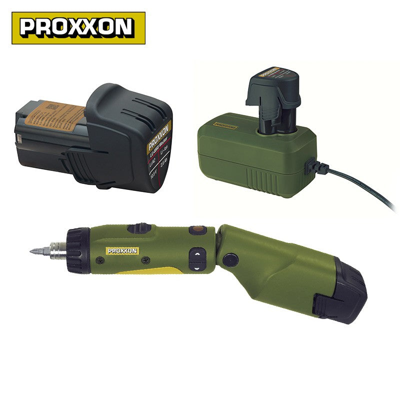 Load image into Gallery viewer, Proxxon KS/A Cordless Foldable Drill / Driver Kit 10.8v 2.6Ah  (29840)
