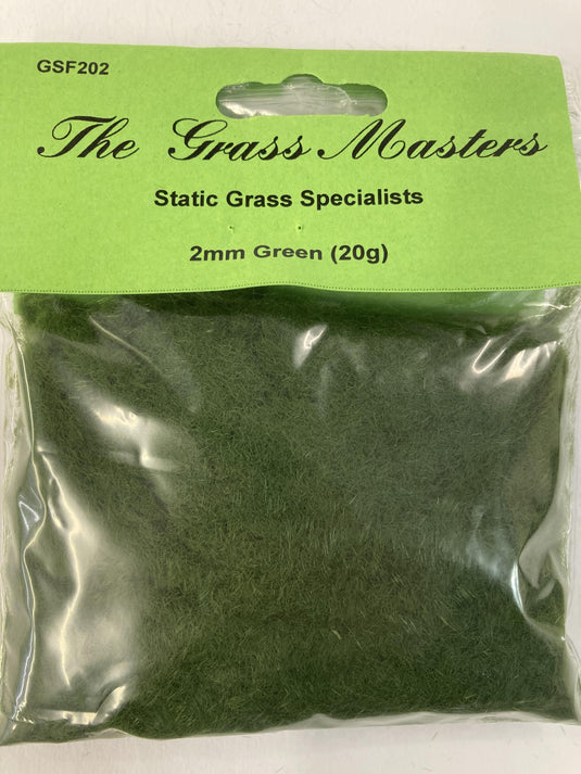 Grass Masters STATIC Flock (Grass) Fibres 2.0mm