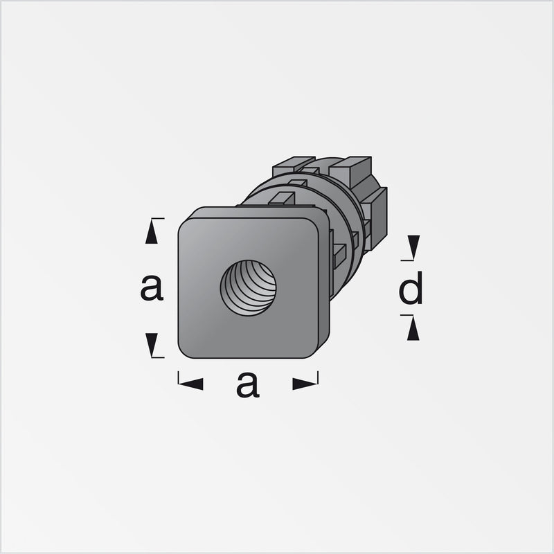 Load image into Gallery viewer, Combitech M10 Threaded End Plug for 23.5mm Tube (Pair)
