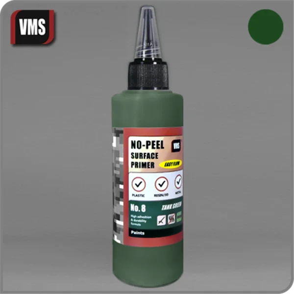 Load image into Gallery viewer, VMS PR Series No-Peel Acrylic Ready To Spray Primers 100ml (8 Colours PR01 - PR08)

