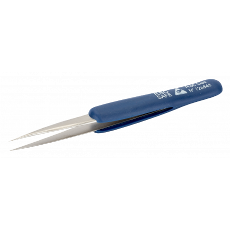 Load image into Gallery viewer, LINDSTROM  TL 3-SA-ET Soft Touch Tweezers with Very Sharp Tips 120mm
