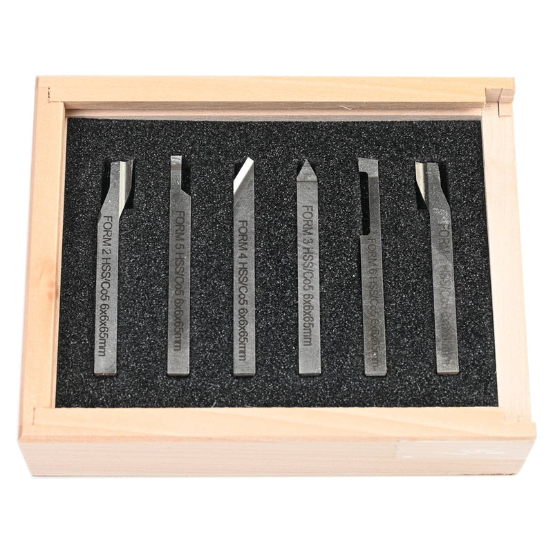 Load image into Gallery viewer, Proxxon 6-Piece Lathe Cutting Tool Set 6x6mm  (24524)
