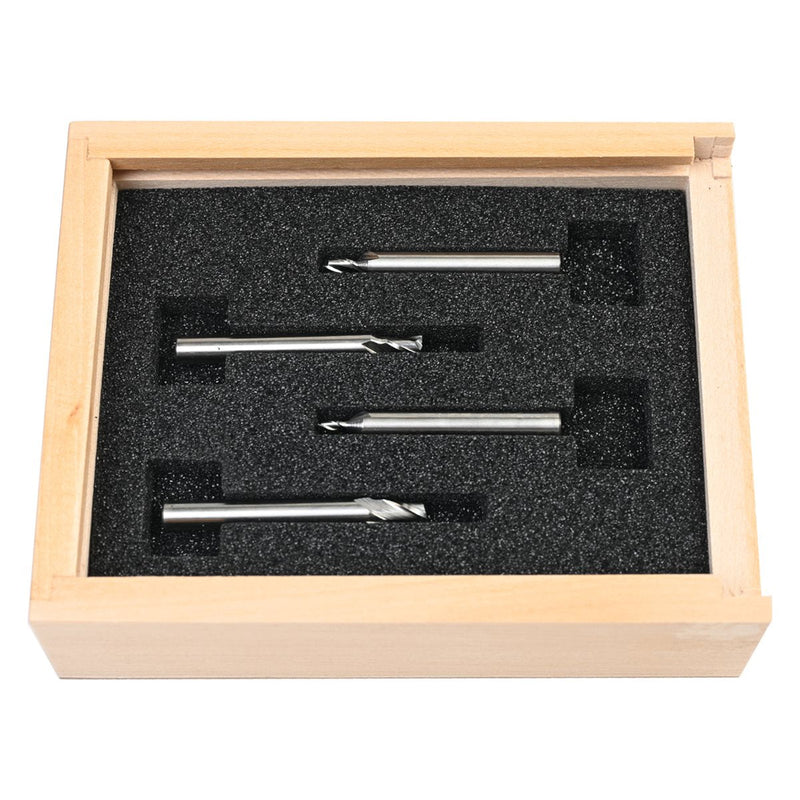 Load image into Gallery viewer, Proxxon 4-Piece HSS Milling Cutter Set 2 - 5mm     (24610)
