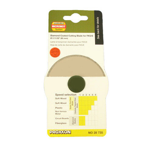 Load image into Gallery viewer, Proxxon Diamond Saw Blade for FET Saw 85mm Dia   (28735)
