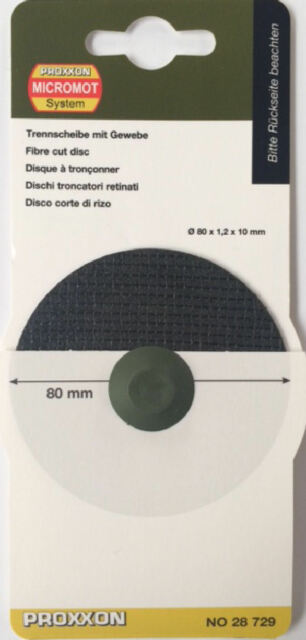 Load image into Gallery viewer, Proxxon Corundum Cutting Disc for KGS80 80mm Dia    (28729)
