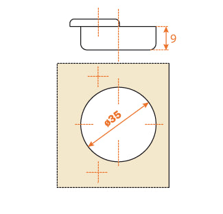 Load image into Gallery viewer, Salice Universal Hinge Silentia+ Soft Close 110° for Wooden Doors
