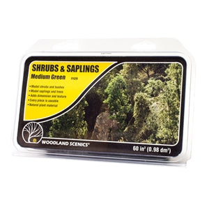 Load image into Gallery viewer, Woodland Scenics WF1129 Shrubs &amp; Saplings - MEDIUM GREEN

