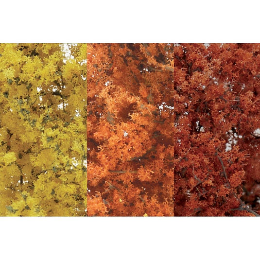 Woodland Scenics WF1135 Fine Leaf Foliage - FALL AUTUMN MIX