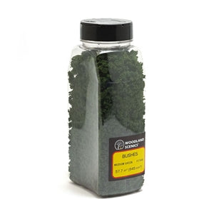 Load image into Gallery viewer, Woodland Scenics WFC1646 Bushes (Tub) - MEDIUM GREEN
