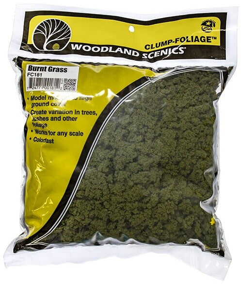 Load image into Gallery viewer, Woodland Scenics WFC181 Clump Foliage (Bag) - BURNT GRASS
