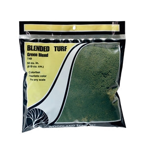Woodland Scenics WT49 Fine Turf Scatter (Bag) - GREEN BLERND