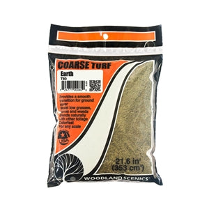 Load image into Gallery viewer, Woodland Scenics WT60 Coarse Turf Scatter (Bag) - EARTH
