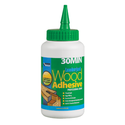 LUMBERJACK 30-Min PU Wood Adhesive Gel D4 CLEAR 310ml 