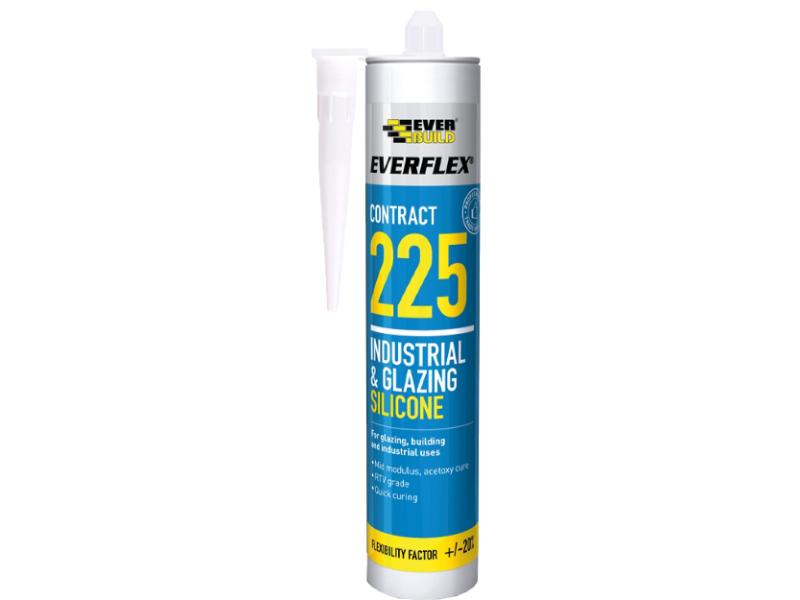 225 Industrial  & Glazing SILICONE Sealant  