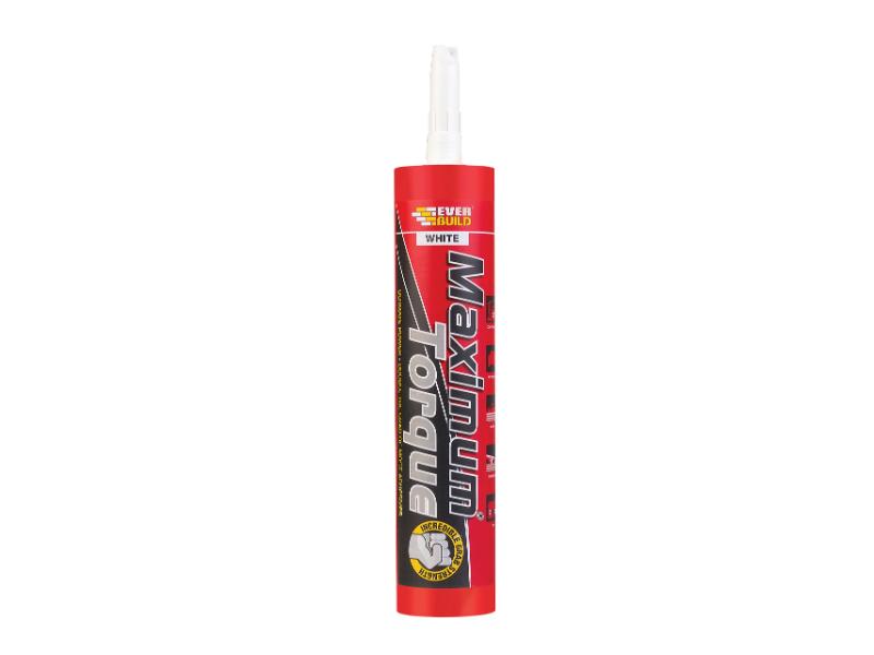 Everbuild MAXIMUM TORQUE Hybrid Polymer Grab Adhesive 290ml WHITE 